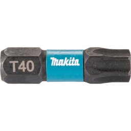 Set 25 bucati capete surubelnita T40, Impact Black, 25 mm