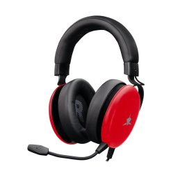 Casti Over Ear ELEPHANT Gaming for PC PS4/PS5 Mac Red GH-2540-R Negru/Rosu