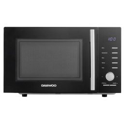 Cuptor cu microunde KOR-25RBK, control digital, 25 litri, putere 850 W, 5 niveluri de putere, 8 retete presetate, display led alb, farfurie interioara de 28,5 cm, culoare: Negru