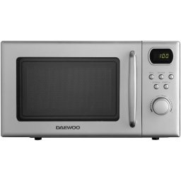 Cuptor cu microunde control digital, 20 litri, 700 W, Silver