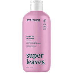 Super Leaves Shower Gel ( coconut and forest berries )