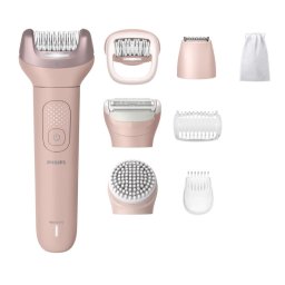 Epilator Series 9000 32 pensete 2 viteze 8 accesorii acumulator Roz