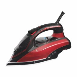 Fier de calcat cu aburi 3200W jet abur 65 g /min-220 g / min SENSE (maner cu activare a aburului prin senzor tactil) Supreme Sliding talpa cu 2 straturi Diamond 4D curatare automata anti-stralucire Rosu
