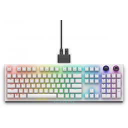 Alienware Tri-Mode AW920K tastaturi Gaming USB + RF Wireless + Bluetooth Alb