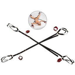 Bad Kitty Bed/Door Restraint Set 5006651 Black