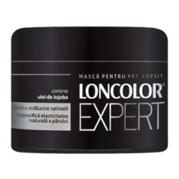 Set 2 x Masca de Par Loncolor Expert cu Ulei de Jojoba pentru Par Vopsit, 400 ml