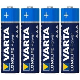 Set 2 x 4 Baterii Varta Longlife Aaa / Lr03, 1.5V, Alcaline