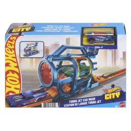 Set de joaca Hot Wheels City Spalatorie de Masini Turbo