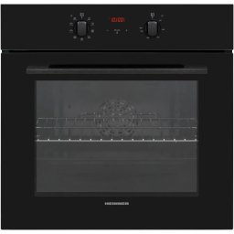 Cuptor incorporabil Heinner HBO-V659GCDRC-GBK, 69 l, 9 functii, Multifunctional,Grill, Ventilatie, Timer, Display touch, Perete catalitic, Clasa A, Sticla neagra