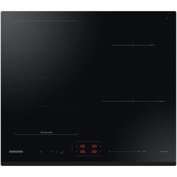 Plita incorporabila Samsung NZ64B6056GK/U2, Vitroceramica, Flex Zone Plus, SmartThings Cooking, Auto Conectivity, 60 cm, Negru