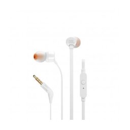 Casti In-Ear JBL T110, microfon, alb