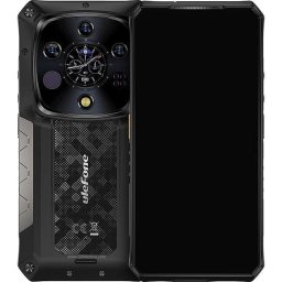 Telefon mobil Ulefone Armor 28 Ultra, 5G, 6.67" AMOLED, 16GB RAM, 1TB ROM, Night Vision, Android 15, Mediatek Dimensity 9300+, WiFi 7, 10600mAh Dual SIM, Negru