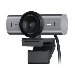 Camera web, Logitech, MX Brio 705 4K cu imbunatatire a imaginii bazata pe inteligenta artificiala, Gri