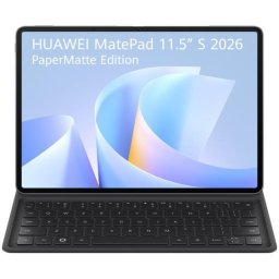 Tableta HUAWEI MatePad 11.5" S, 2026 PaperMatte Edition, 12GB RAM, 256GB, 8800mAh, Wi-Fi, Gri + Tastatura
