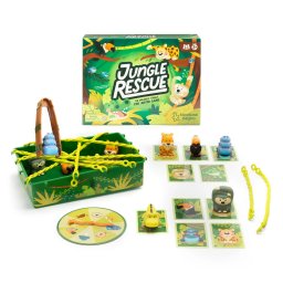 Joc Educational Insights Joc - Salveaza animalutele din jungla, Joc de societate, Abilitati motorii fine