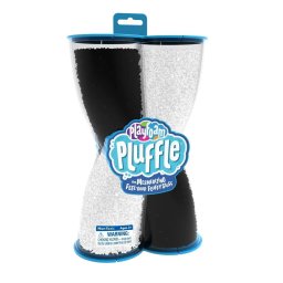 Spuma de modelat Playfoam Pluffle Twist , Varsta 3+ ani, Alb-Negru