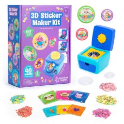 Kit creatie abtibilduri 3D, varsta 5+ ani