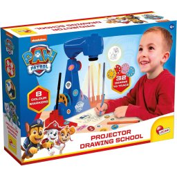 Jucarie Educativa LISCIANI Proiectorul meu pentru desen - Patrula Catelusilor, Alb, 3-8 ani