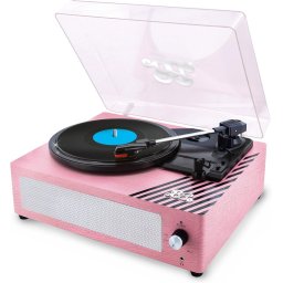 Pick-up LISCIANI Barbie Party - PartyMaker, Bluetooth, Baterie 1250 mAh, Microfon inclus, Efecte luminoase