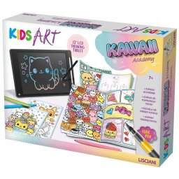 Set pictura si desen LISCIANI Kids Art Drawing Tablet - Kawaii Academy