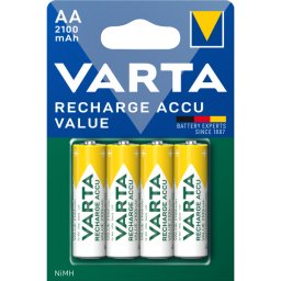 Baterie Reincarcabila Varta Professional, AA / LR6, 2100mAh, Set 4 bucati