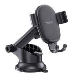Suport Auto Yesido C120, 4inch - 6.5inch, Negru