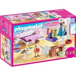 PLAYMOBIL 70208 bedroom with nearby corners, construction toys