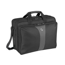 GENTI si RUCSACURI Wenger Legacy 17 inch Triple Gusset Brief, Black/Gray 600655