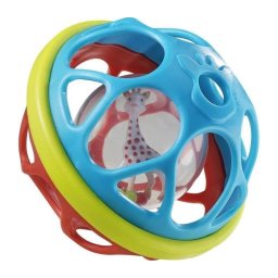 Minge zornaitoare si de dentitie soft ball girafa sophie