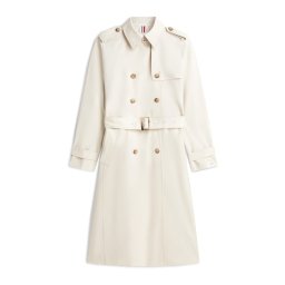 TOMMY HILFIGER Palton de primăvară-toamnă bej