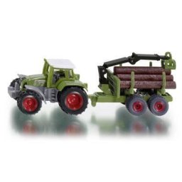 Siku series 16 tractor with forest trailer