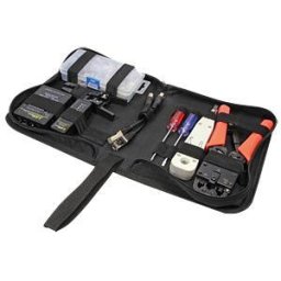 TRUSA scule retelistica, LOGILINK, fctii: testare cab, sertizare mufe, deziz. cab, sertiz. cablu,taiere cab. 6 prod.: tester cab,cleste sertiz. mufe, unealta punch down,cleste dez. RJ45/BNC, "WZ0030