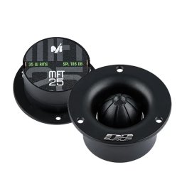 Boxe auto Tweeter auto Deaf Bonce Machete MFT-25 set componente, 42mm, 35W RMS, 4Ω, set 2 tweetere