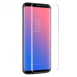 Folie de protectie Ecran OEM Liquid Glass pentru Samsung Galaxy S23 Ultra S918, Sticla Securizata, UV Glue