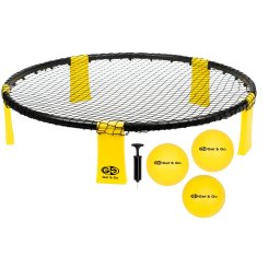 Set Smash Ball Spikeball AVENTO 3 Bile + Plasă + Pompă