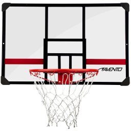 Panou Baschet Avento Transparent PC 112x72 cm cu Inel și Plasă