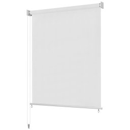 Jaluzea tip rulou de exterior, 120 x 140 cm, alb GartenMobel Dekor
