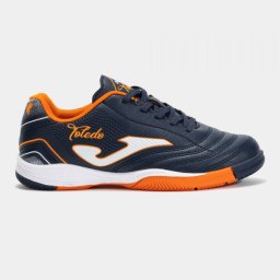 Ghete Fotbal Sala Copii JOMA Toledo JR 2503 Navy Indoor - Portocaliu, 36