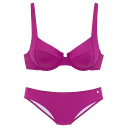 s.Oliver Costum de baie două piese fucsia