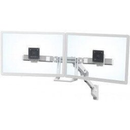 Suport monitor Ergotron HX Dual Monitor Arm, Wall Mount (White)