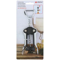 Tirbuson din otel inoxidabil Alpina 17cm