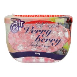 Gel odorizant de camera cu perle bile aroma de fructe de padure