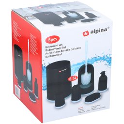 Set de baie Alpina 6 piese
