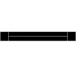 CENTR X HYROX 2 Lanes cu End Zones - Fara Logo (16.2m L x 2m W 348.75 ft²