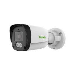 Camera IP exterior Tiandy 2MP LED alb 15m lentila 2.8mm microfon PoE IP67 Smart Alarm TC-C32QV-2FNA-28