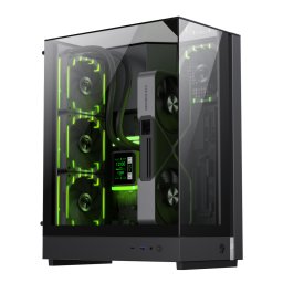 Carcasa PC Gamemax T20 BK, Micro ATX, Panouri sticla securizata, Ventilatoare ARGB