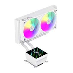 Cooler CPU Gamemax, 240mm, Display LCD, ARGB, 280W TDP