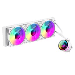 Cooler CPU Gamemax, AIO, 360mm, ARGB, 300W TDP, Alb