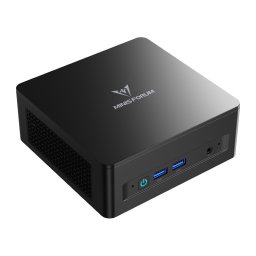 Mini PC Minis Forum UM760 SlimUM760S-B, Procesor AMD Ryzen 5 7640HS 4.3GHz Phoenix, no RAM, no Storage, Radeon 760M, no OS