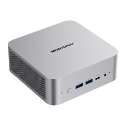 Mini PC Minis Forum X1 X1-255, Procesor AMD Ryzen 7 H255 3.8GHz Hawk Point, no RAM, no Storage, Radeon 780M, no OS